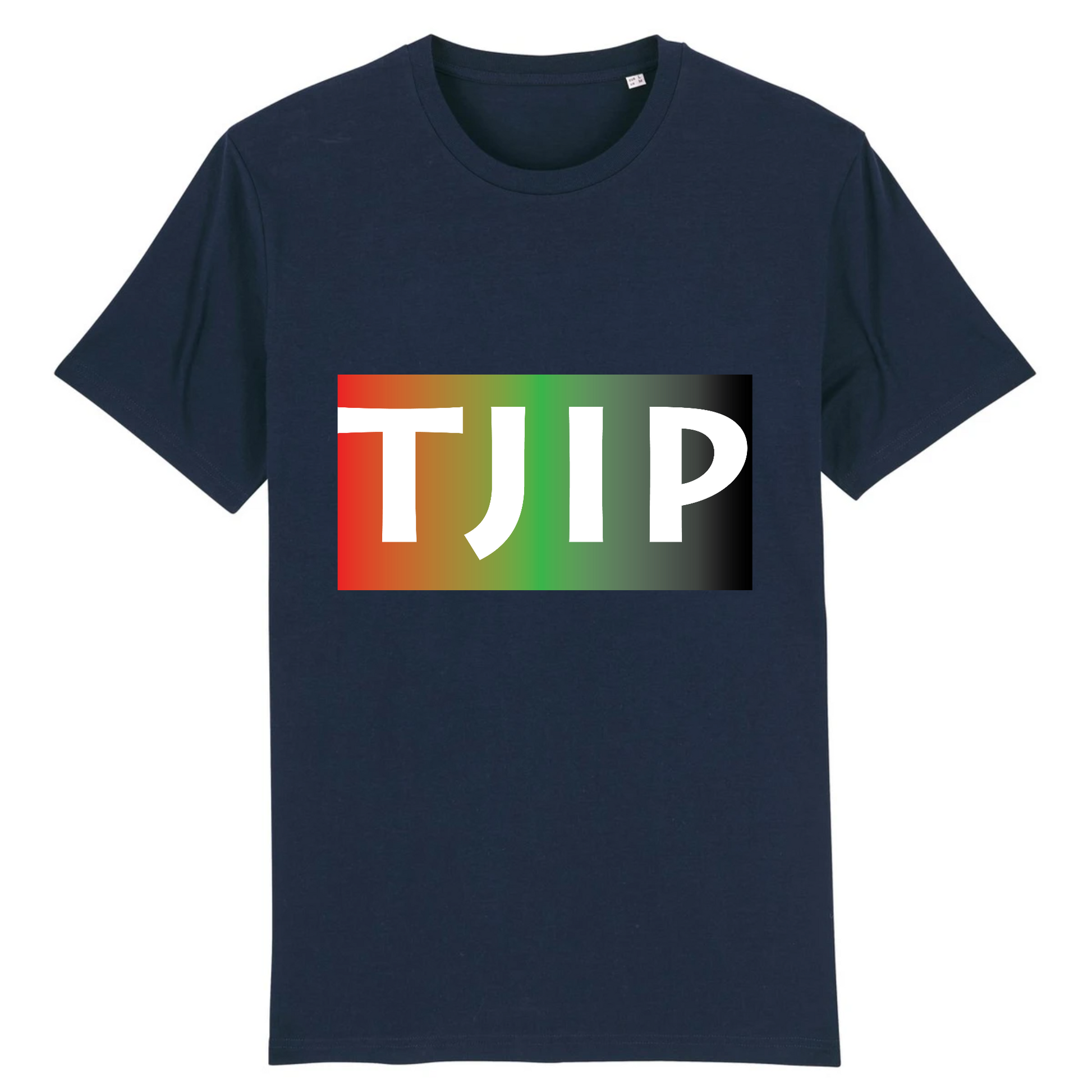 T-shirt personnalisé unisexe "Tjip" - Fòs Kreyol - KEMIT'ART - Martinique - Guadeloupe - Guyane - Créole