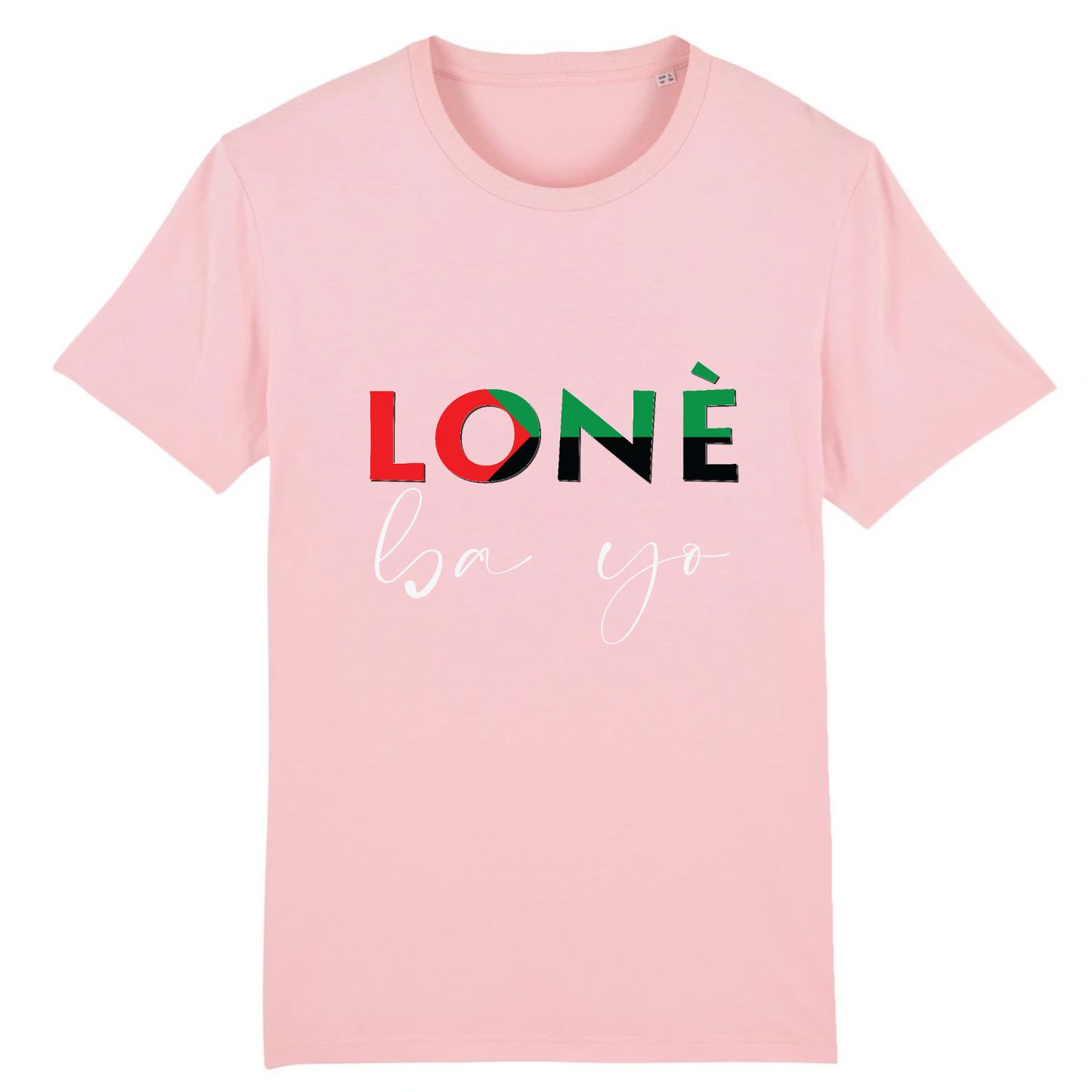 T-shirt personnalisé Unisexe Lonè - Vizyon - KEMIT'ART - Martinique - Guadeloupe - Guyane - Créole