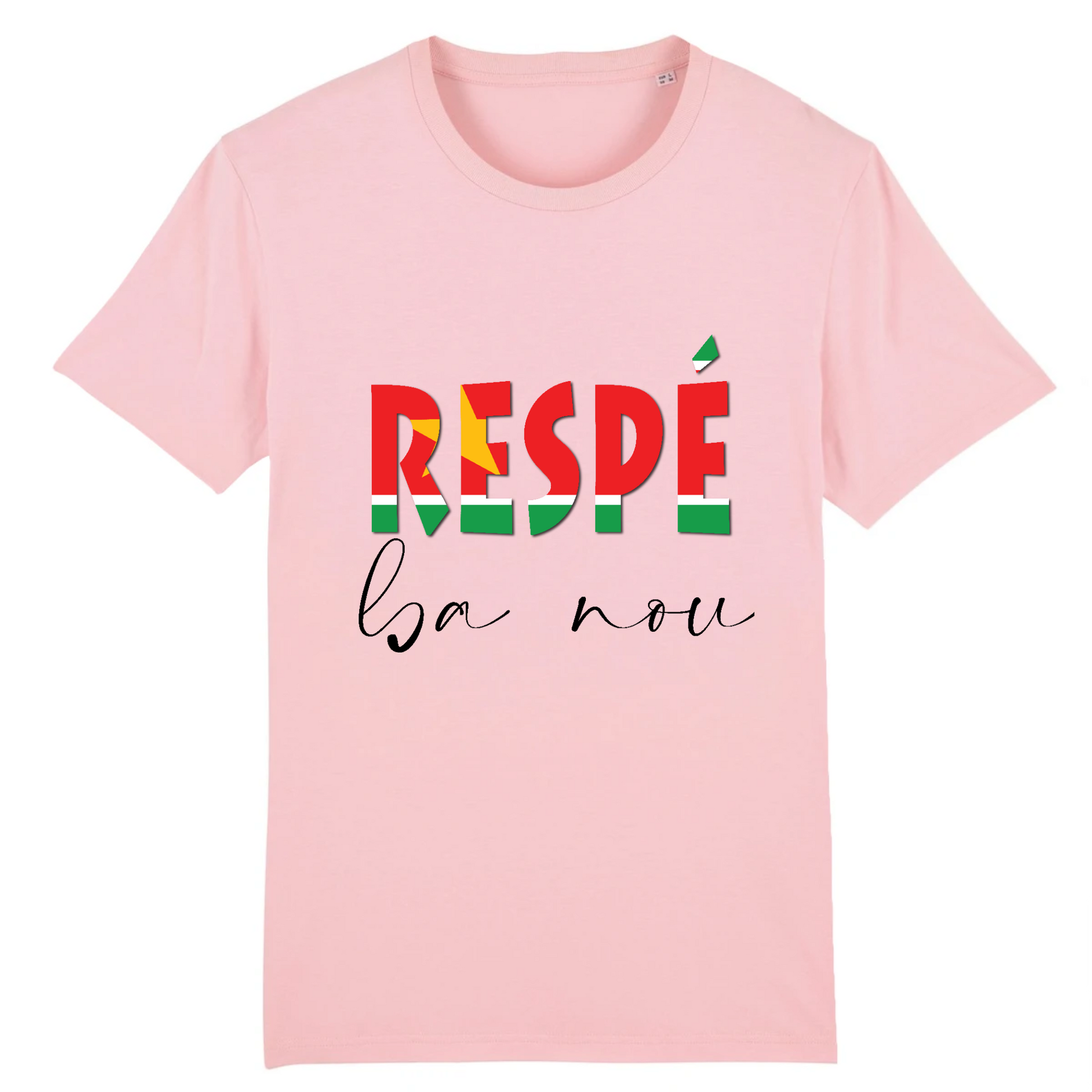 T-shirt unisexe "Respé" - Vizyon - KEMIT'ART - Martinique - Guadeloupe - Guyane - Créole